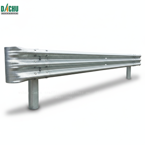 EN1317 Certified W Beam Highway Guardrail Q235B Hot Dip Galvanized
