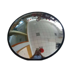 Durable PC Road Convex Ball Mirror 60CM With Circle Pattern