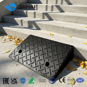 Heavy Duty Rubber Kerb Ramp Non Slip
